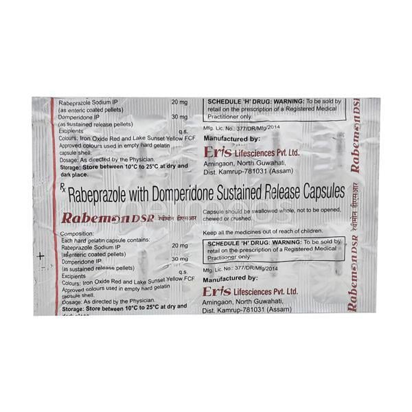 Rabemon DSR Capsule 10'S