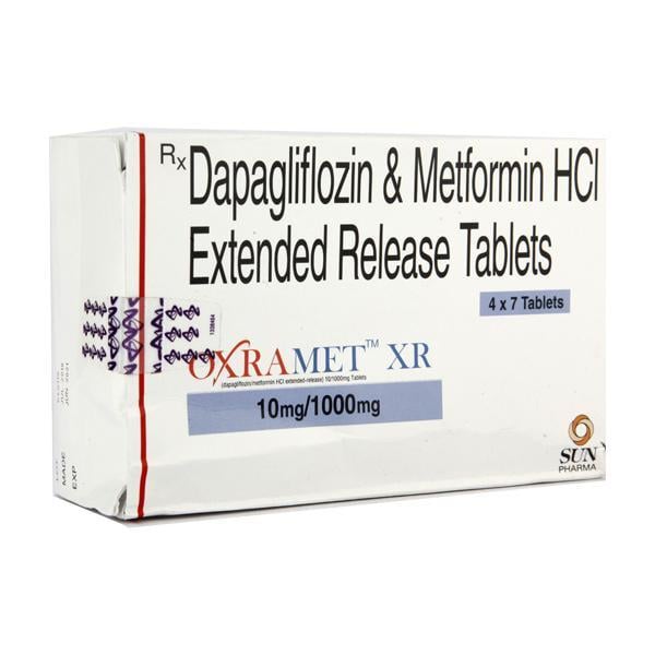 Oxramet XR 10/1000mg Tablet 7'S