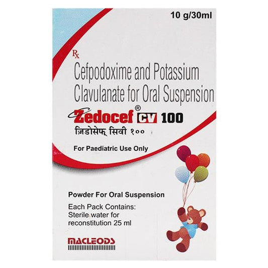 ZEDOCEF CV 100 Oral Suspension 30ml