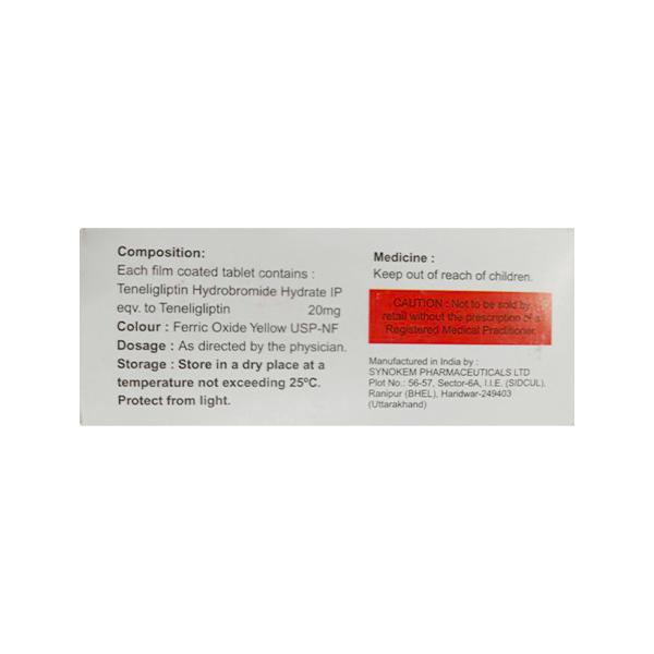 TGDIA 20mg Tablet 10's