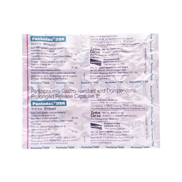 Pantodac DSR Capsule 15'S