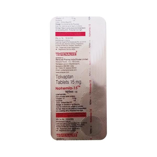 NATREMIA 15 Tablet 10's