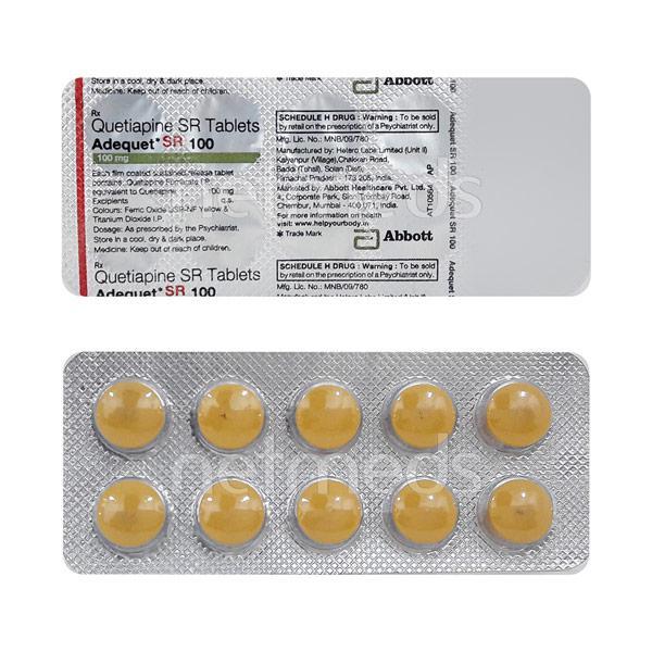Adequet SR 100mg Tablet 10'S