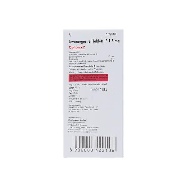 OPTION 72 Tablet 1's