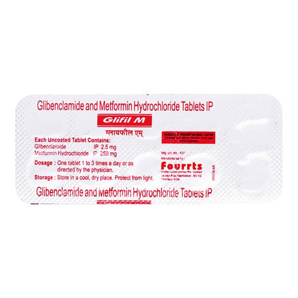 Glifil M Tablet 10'S