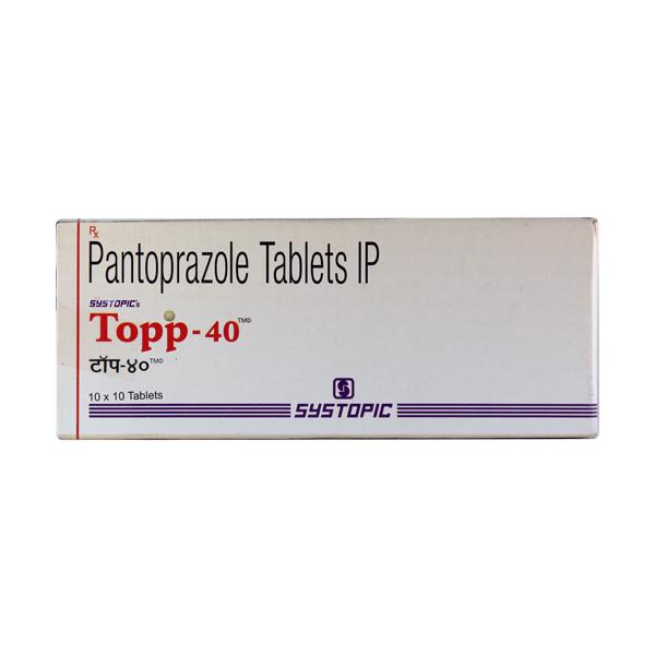 Topp 40mg Tablet 10'S
