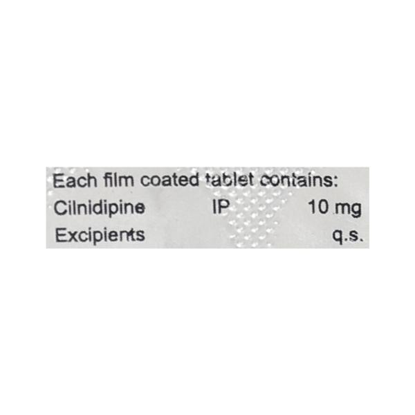 CILOVAS 10mg Tablet 10's