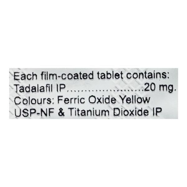 Tadact 20mg Tablet 10'S