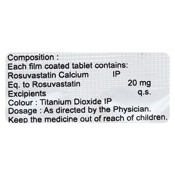 Lipitrack 20Mg Tablet 10's