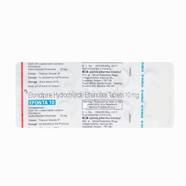 Efonta 10mg Tablet 10'S