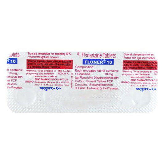 Fluner 10mg Tablet 10'S
