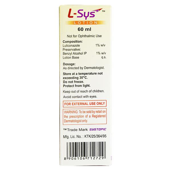 L SYS 1% Lotion 60ml