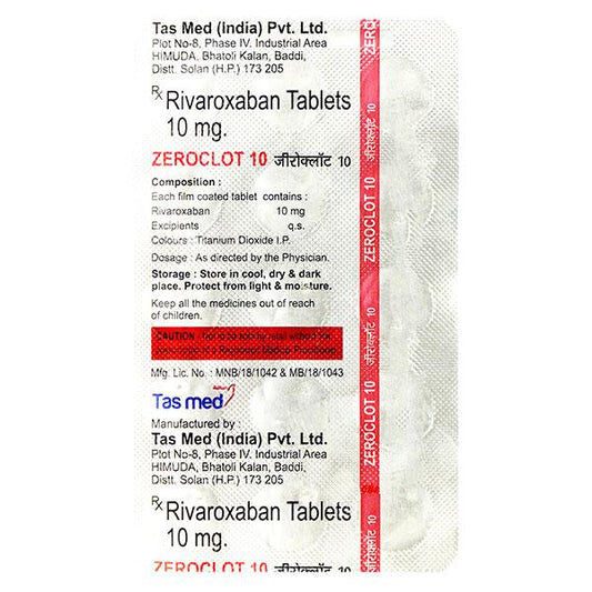 ZEROCLOT 10 Tablet 15's