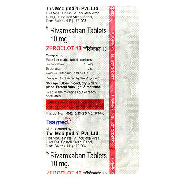 ZEROCLOT 10 Tablet 15's