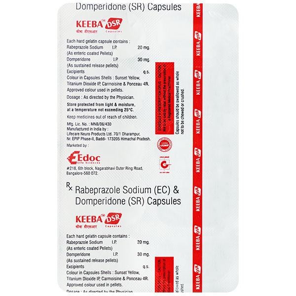 KEEBA DSR Capsule 10's