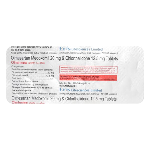 Olmin CH 20mg Tablet 10'S
