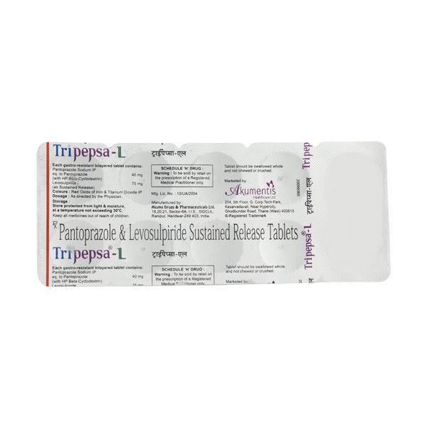 Tripepsa L Tablet 10'S