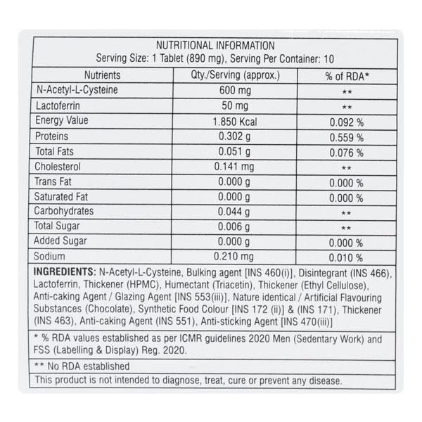 NACYRES PLUS Tablet 10's
