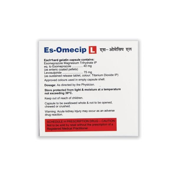 ES OMECIP L Capsule 10's