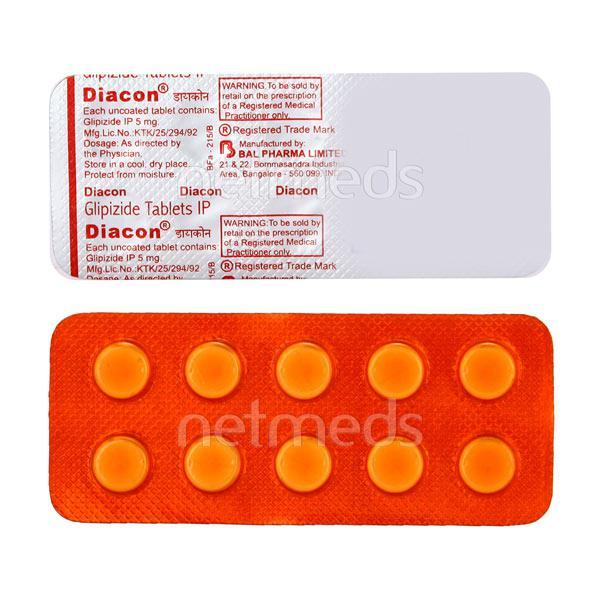 Diacon 5mg Tablet 10'S