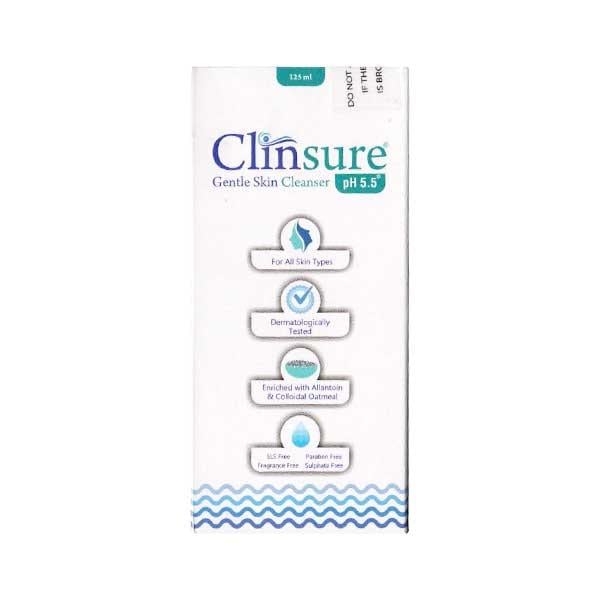 CLINSURE GENTLE SKIN Cleanser 125ml