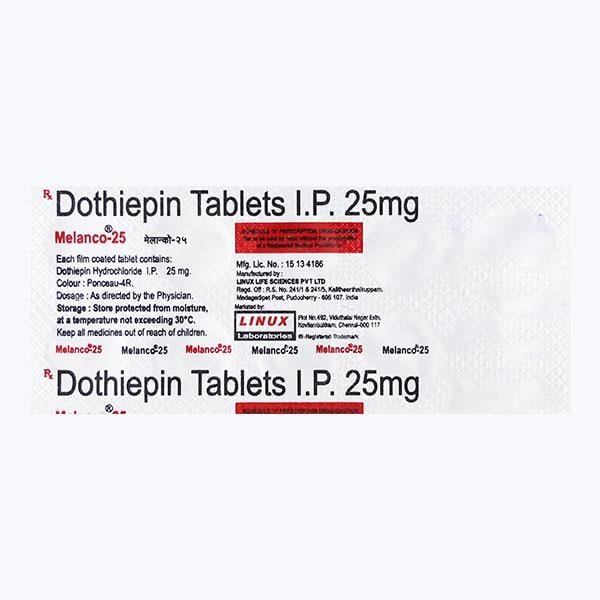 Melanco 25mg Tablet 10'S