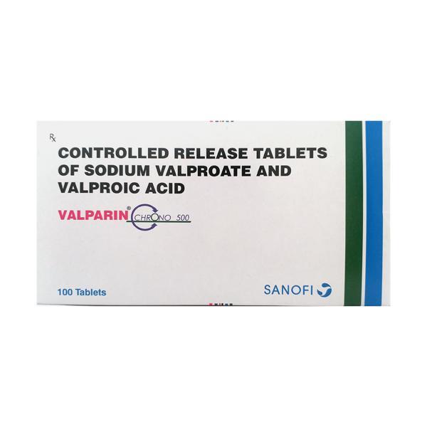 Valparin Chrono 500mg Tablet 10'S