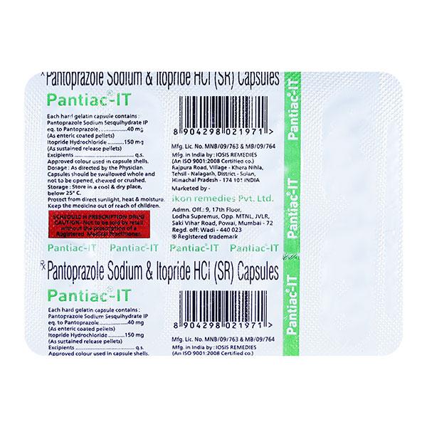 PANTIAC IT Capsule 10's