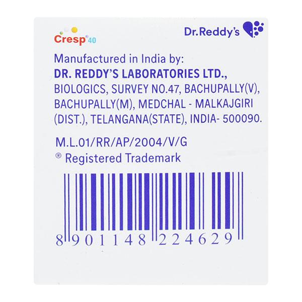 Cresp 40mcg Injection(Pfs) 0.4ml