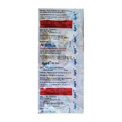 4PH 40mg Tablet 10's