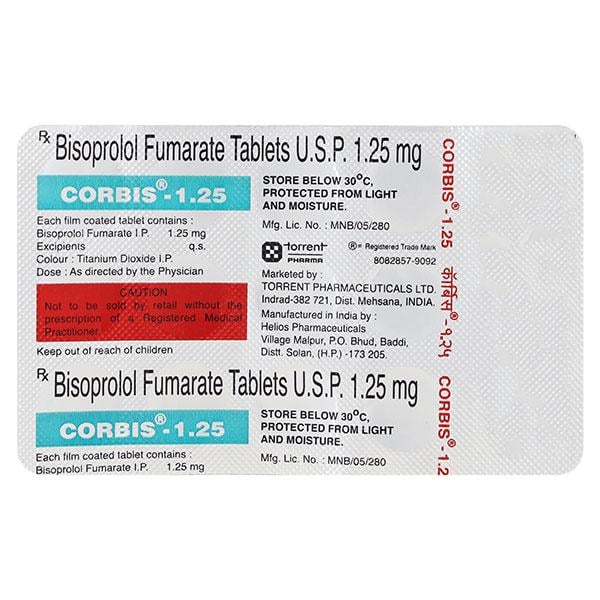 CORBIS 1.25 Tablet 15's