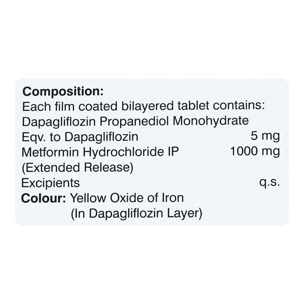 DAPZIGARD 5 M FORTE Tablet 15's