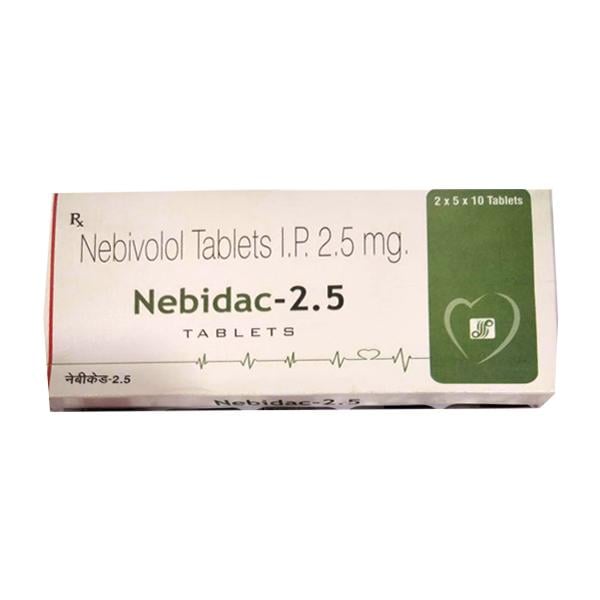 NEBIDAC 2.5 Tablet 10's