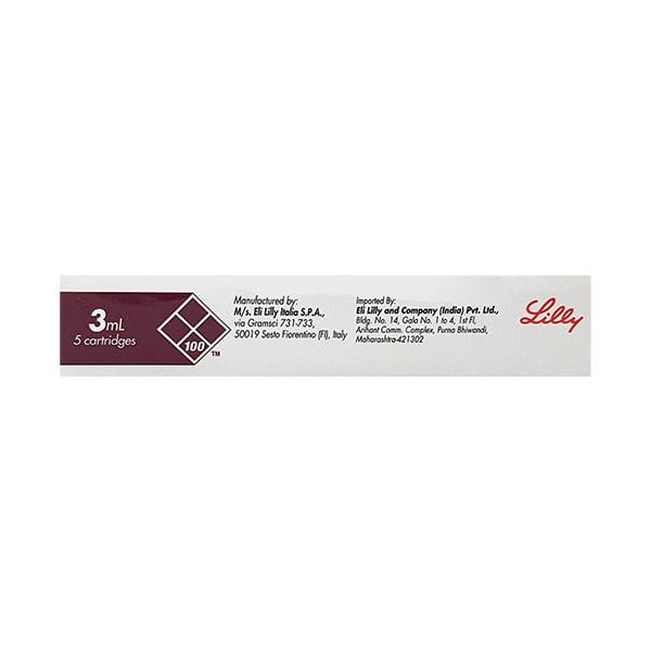 Humalog 100IU Cartridge 1X3ml