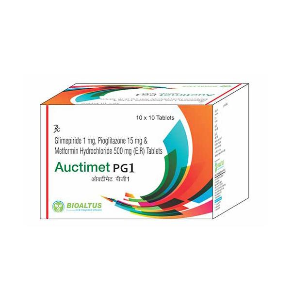 AUCTIMET PG 1mg Tablet 10's