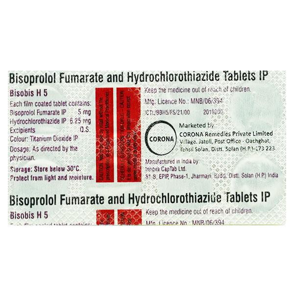 BISOBIS H 5 Tablet 10's