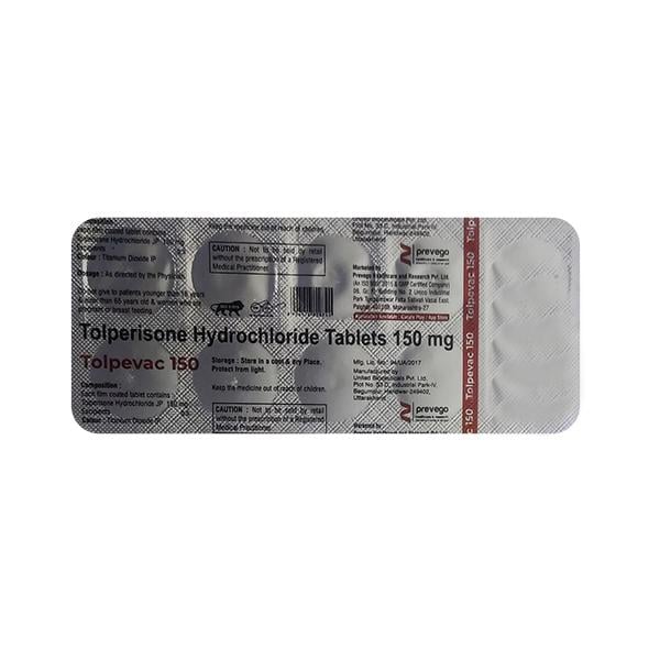 TOLPEVAC 150 Tablet 10's