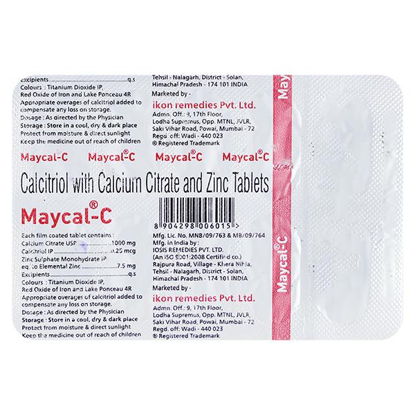 MAYCAL C Tablet 10's