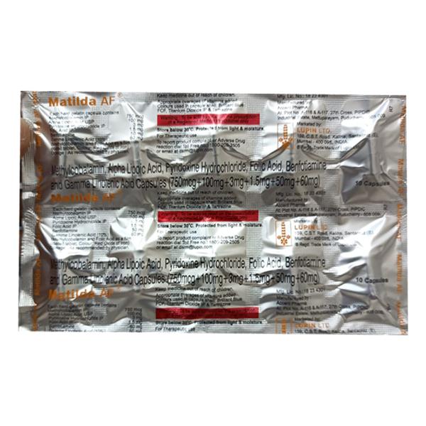 Matilda AF Capsule 10'S