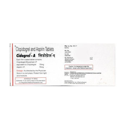Cidogrel A Tablet 10'S