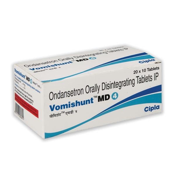 VOMISHUNT MD 4 Tablet 10's