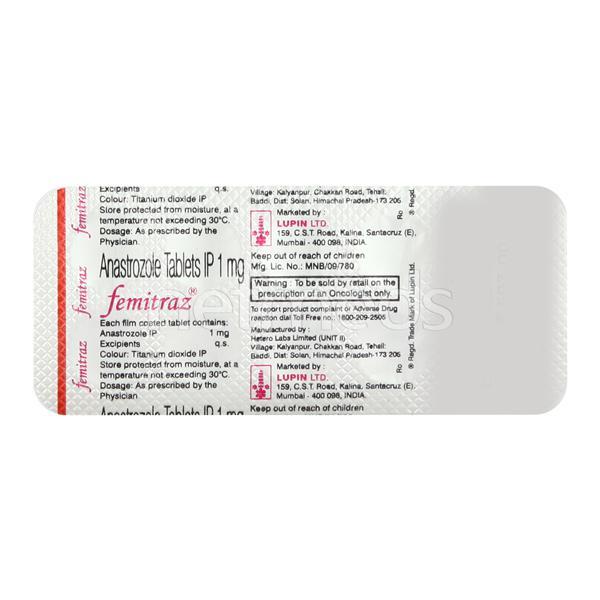 Femitraz 1mg Tablet 10'S