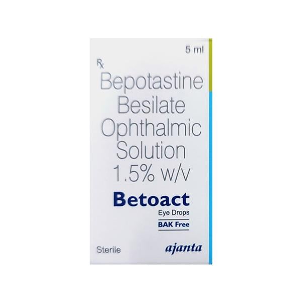 BETOACT BAK FREE Eye Drops 5ml