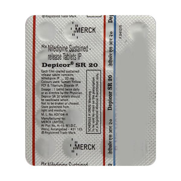 Depicor SR 20mg Tablet 20'S