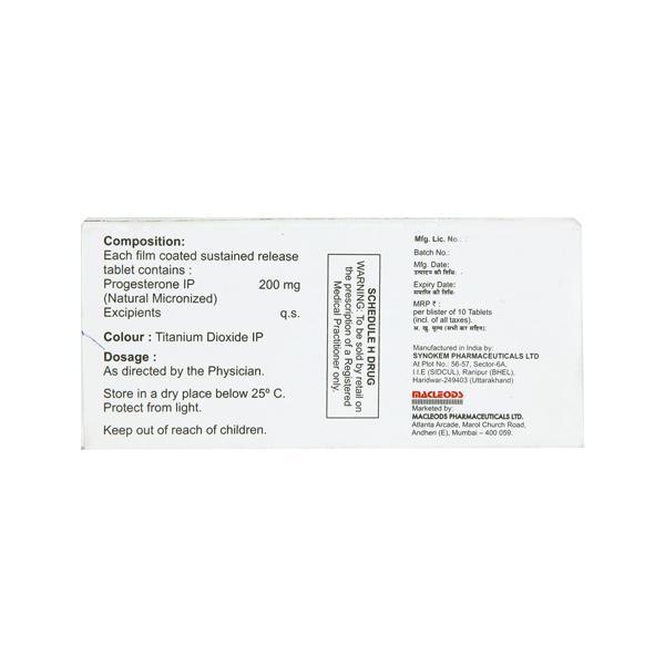 Macgest SR 200mg Tablet 10'S