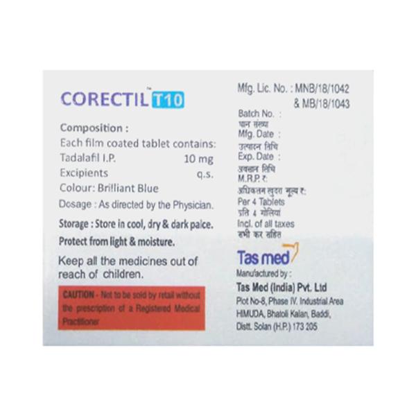 CORECTIL T 10 Tablet 4's