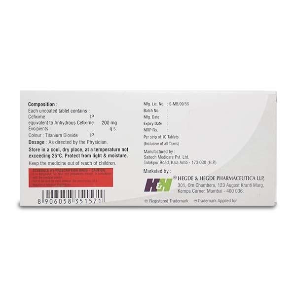 HHCEFI 200 Tablet 10's