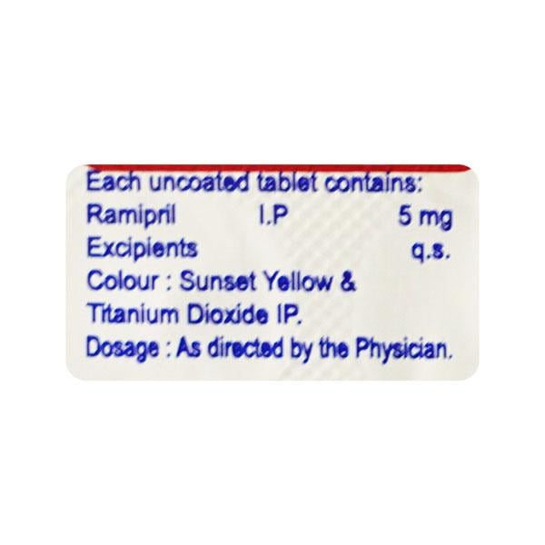 RAMIDAY 5mg Tablet 10's