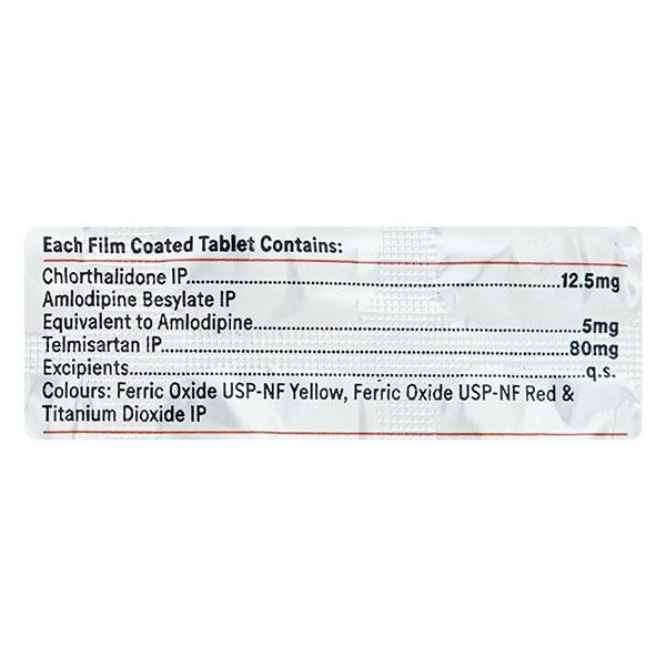 STAMLO TRIO 80/12.5mg Tablet 15's