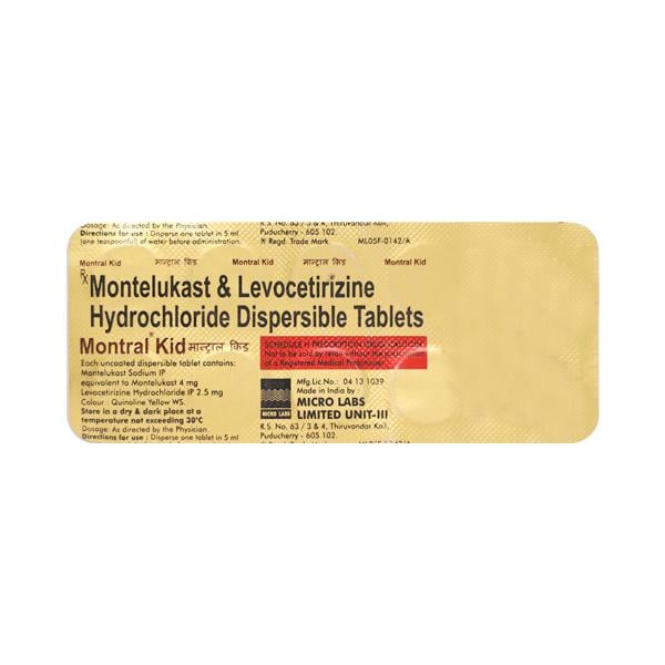 Montral Kid Tablet 10'S